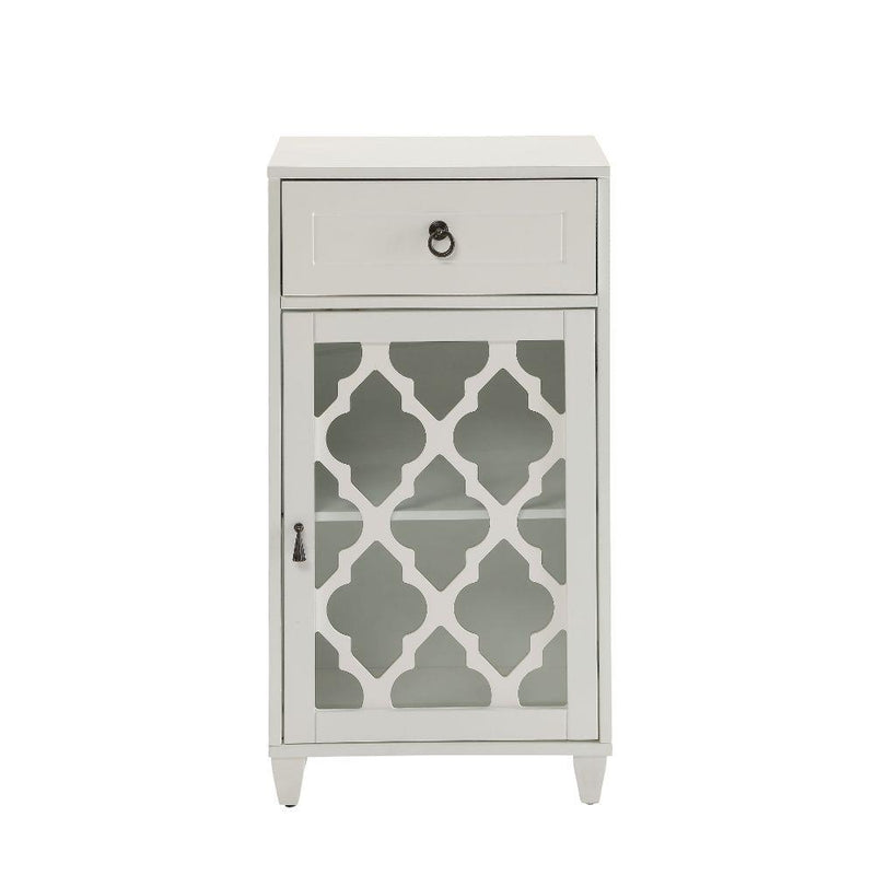 Acme Furniture Ceara 97378 Accent Table - White IMAGE 3
