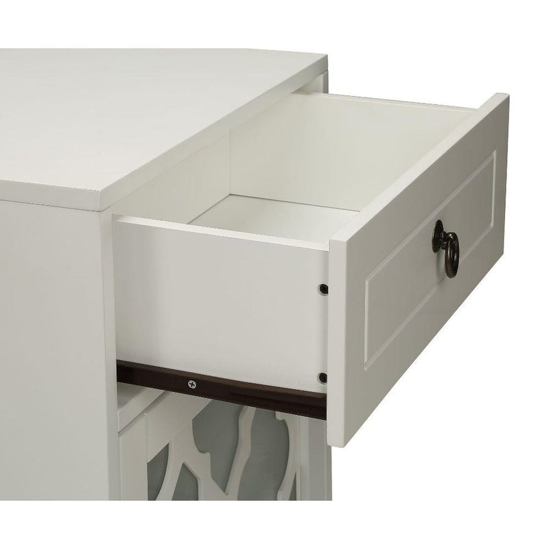Acme Furniture Ceara 97378 Accent Table - White IMAGE 5