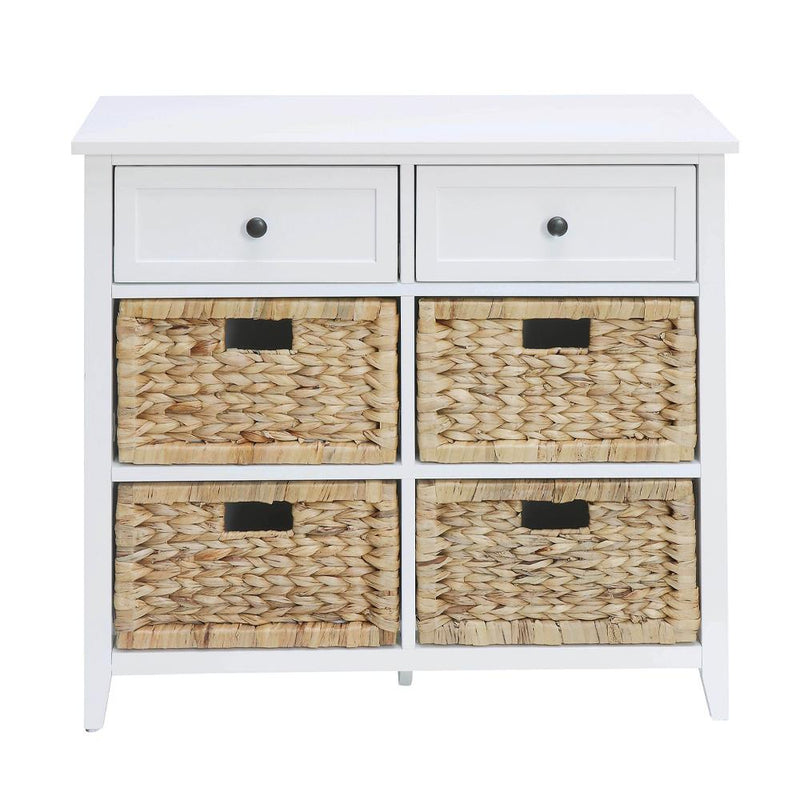 Acme Furniture Flavius 97416 Accent Table - White IMAGE 3