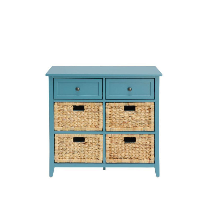 Acme Furniture Flavius 97418 Accent Table - Teal IMAGE 2