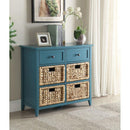 Acme Furniture Flavius 97418 Accent Table - Teal IMAGE 6