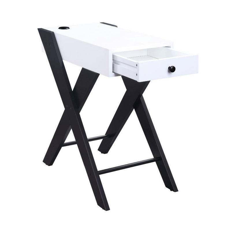 Acme Furniture Fierce 97738 Accent Table - White IMAGE 3