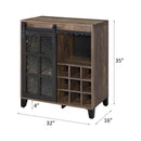 Acme Furniture Treju 97836 Wine Cabinet IMAGE 6