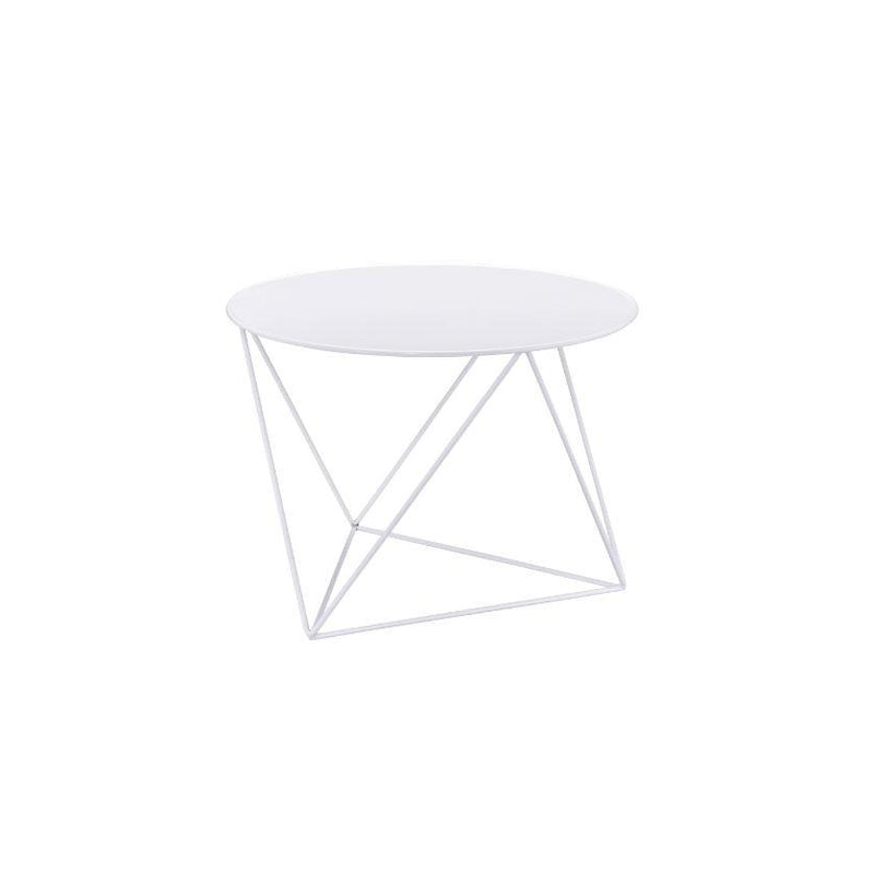 Acme Furniture Epidia 97842 Accent Table - White IMAGE 1