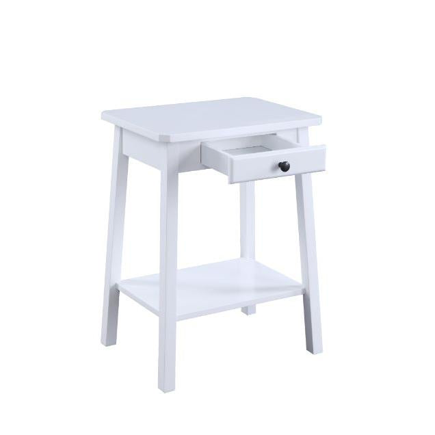 Acme Furniture Kaife 97859 Accent Table - White IMAGE 2