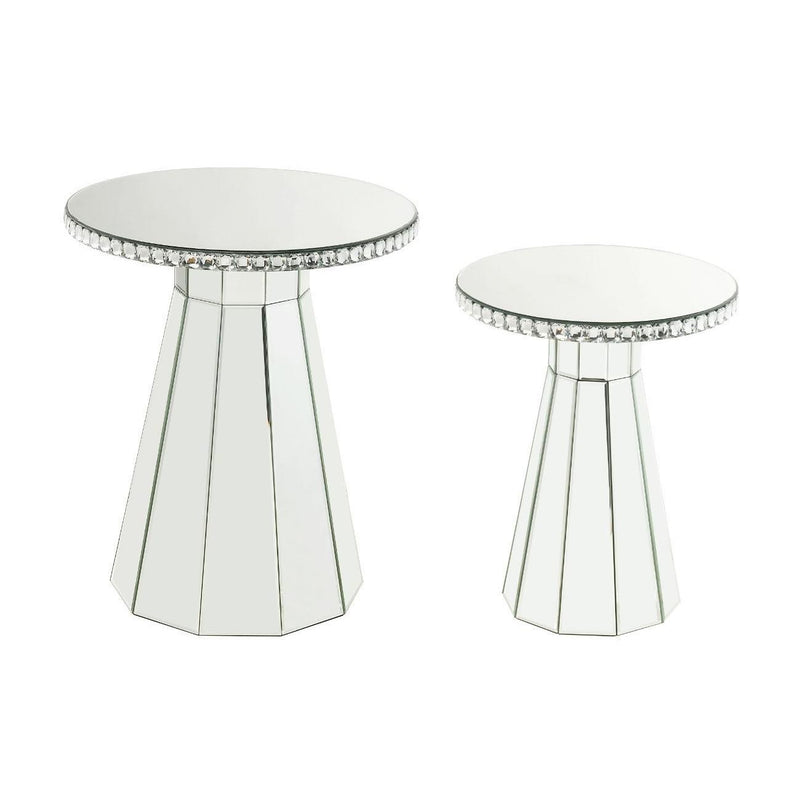 Acme Furniture Lotus 97958 Accent Table IMAGE 2