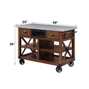 Acme Furniture Kailey 98182 Kitchen Cart IMAGE 2