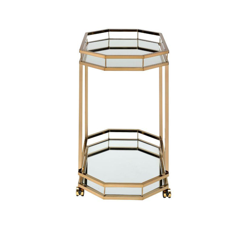 Acme Furniture Lacole 98197 Serving Cart IMAGE 2