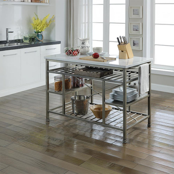 Acme Furniture Lanzo 98402 Kitchen Island IMAGE 1