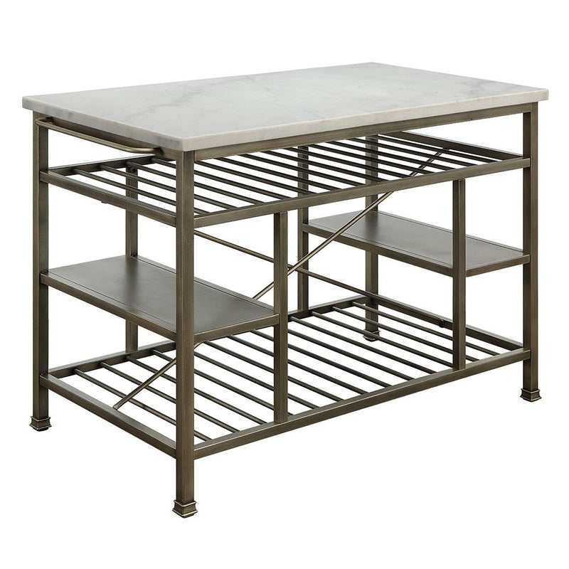 Acme Furniture Lanzo 98402 Kitchen Island IMAGE 2