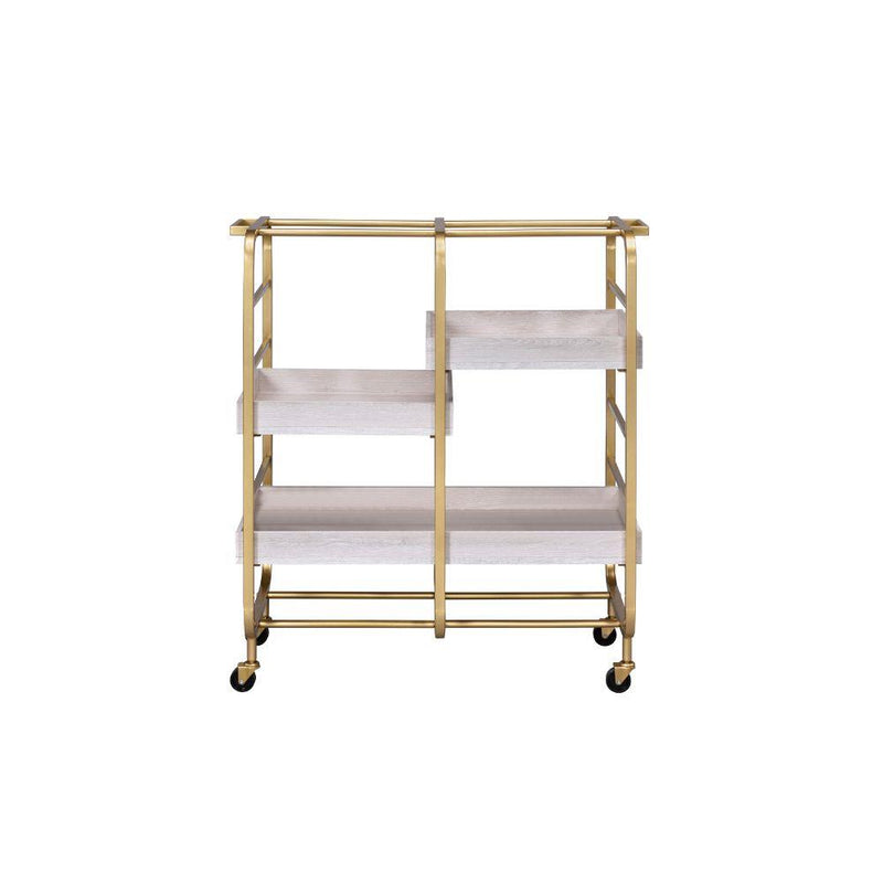 Acme Furniture Vorrik 98412 Serving Cart IMAGE 2