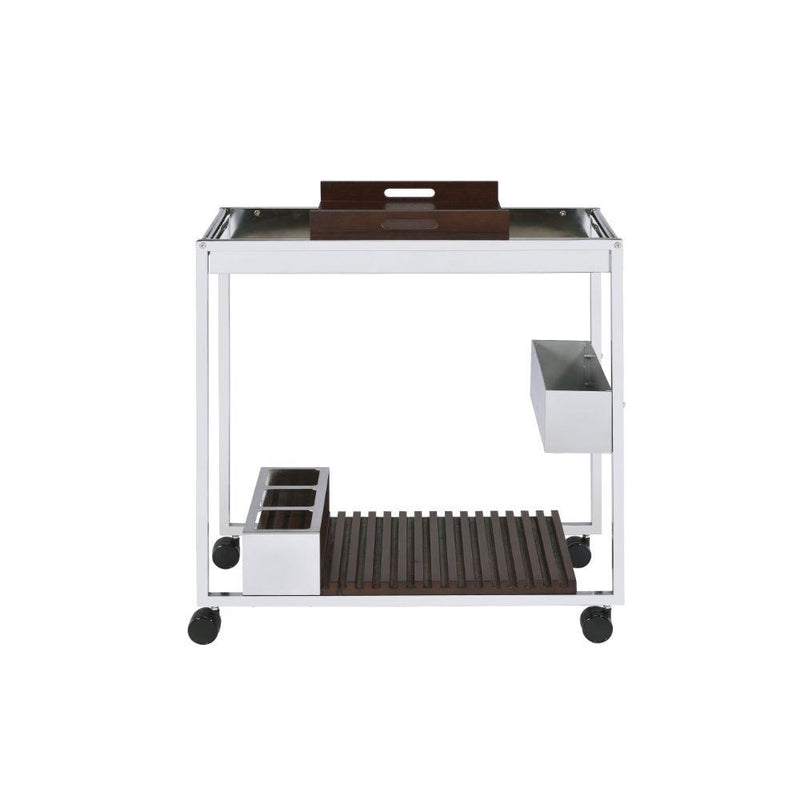 Acme Furniture Lisses 98420 Serving Cart IMAGE 2