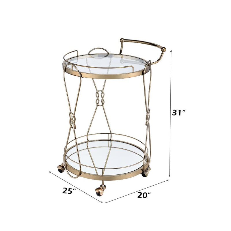 Acme Furniture Zekera 98940 Serving Cart IMAGE 4