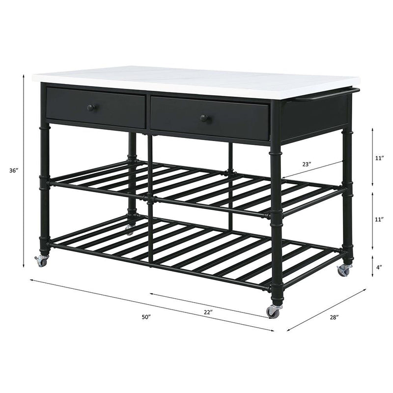 Acme Furniture Emery 98942 Kitchen Island IMAGE 5