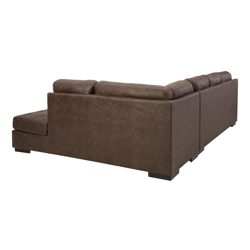Signature Design by Ashley Maderla 62002S2 2 pc Sectional with Chaise IMAGE 2