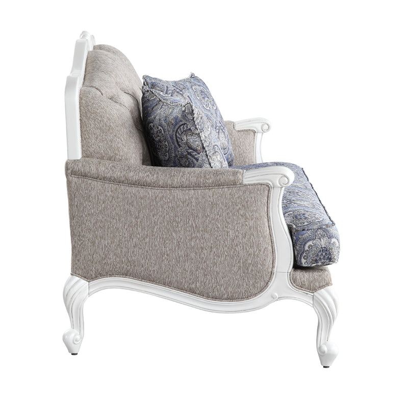 Acme Furniture Ciddrenar 54311 Loveseat With 3 Pillows IMAGE 4
