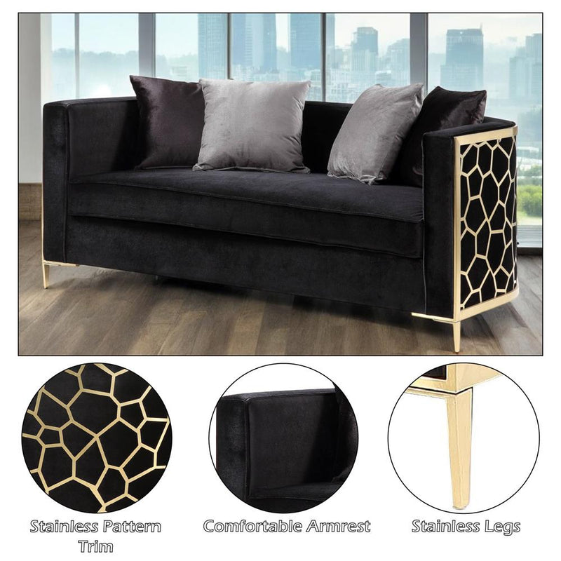 Acme Furniture Fergal 55666 Loveseat IMAGE 2