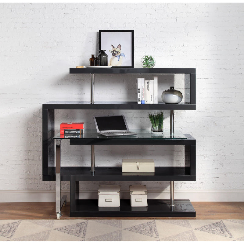 Acme Furniture Raceloma 93177 Writing Desk - Black IMAGE 8