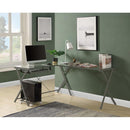 Acme Furniture Dazenus OF00047 Desk - Silver IMAGE 1