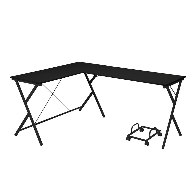Acme Furniture Dazenus OF00049 Desk - Black & White IMAGE 2
