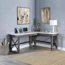 Acme Furniture Talmar OF00056 Writing Desk - Grey IMAGE 1