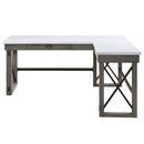 Acme Furniture Talmar OF00056 Writing Desk - Grey IMAGE 3