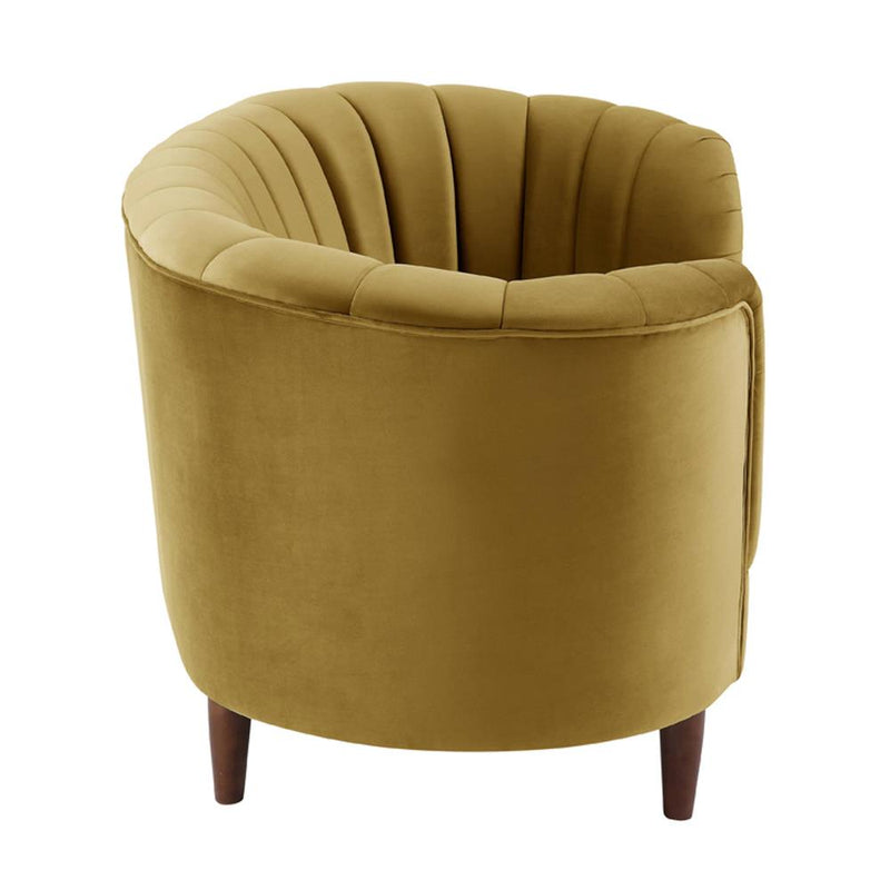 Acme Furniture Millephri LV00164 Loveseat - Yellow IMAGE 5