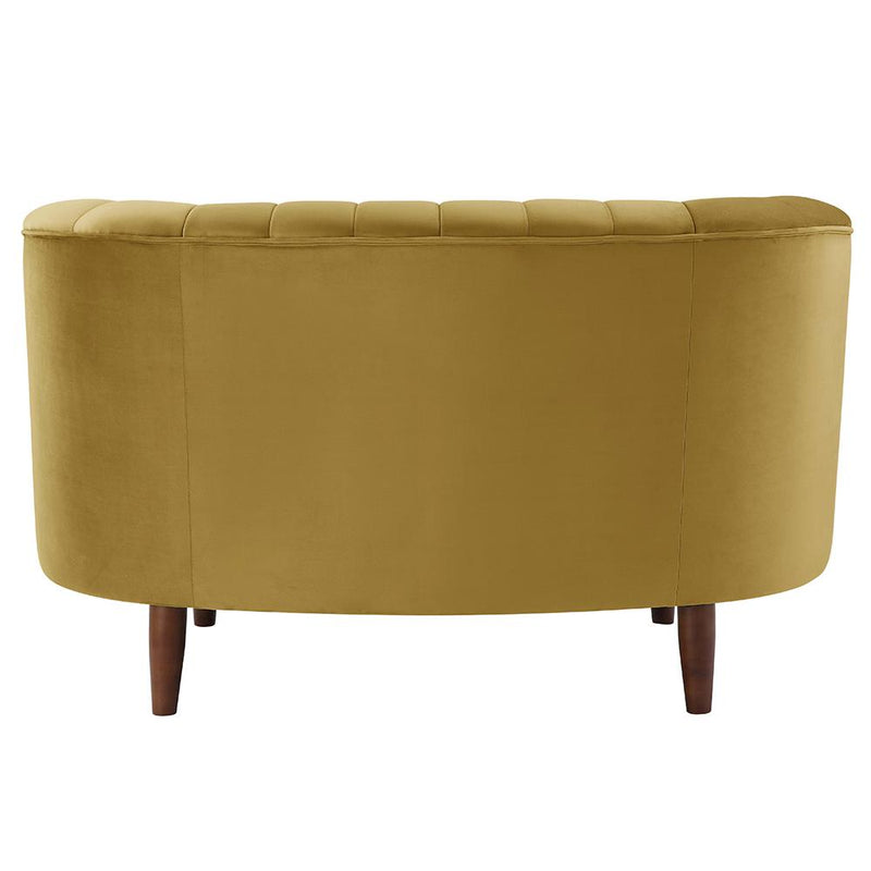 Acme Furniture Millephri LV00165 Chair - Yellow IMAGE 4