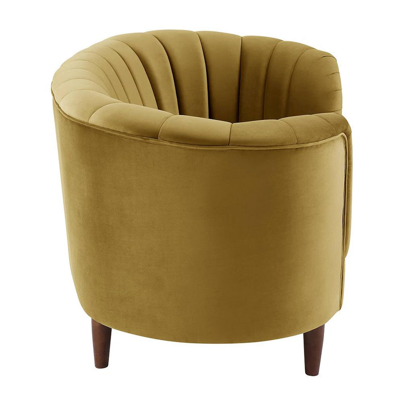 Acme Furniture Millephri LV00165 Chair - Yellow IMAGE 5