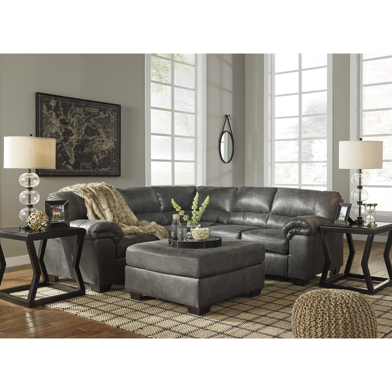  Signature Design by Ashley Bladen Leather Look Ottoman 1202108 IMAGE 10