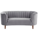 Acme Furniture Millephri LV00167 Loveseat - Grey IMAGE 3