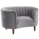 Acme Furniture Millephri LV00168 Chair - Grey IMAGE 2