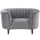 Acme Furniture Millephri LV00168 Chair - Grey IMAGE 3