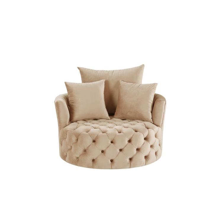 Acme Furniture Zunyas AC00290 Accent Chair - Beige IMAGE 3