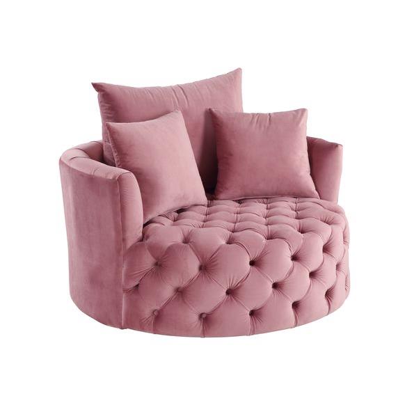 Acme Furniture Zunyas AC00291 Accent Chair - Pink IMAGE 2