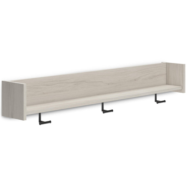  Signature Design by Ashley Socalle EA1864-151 Wall Mounted Coat Rack with Shelf IMAGE 1