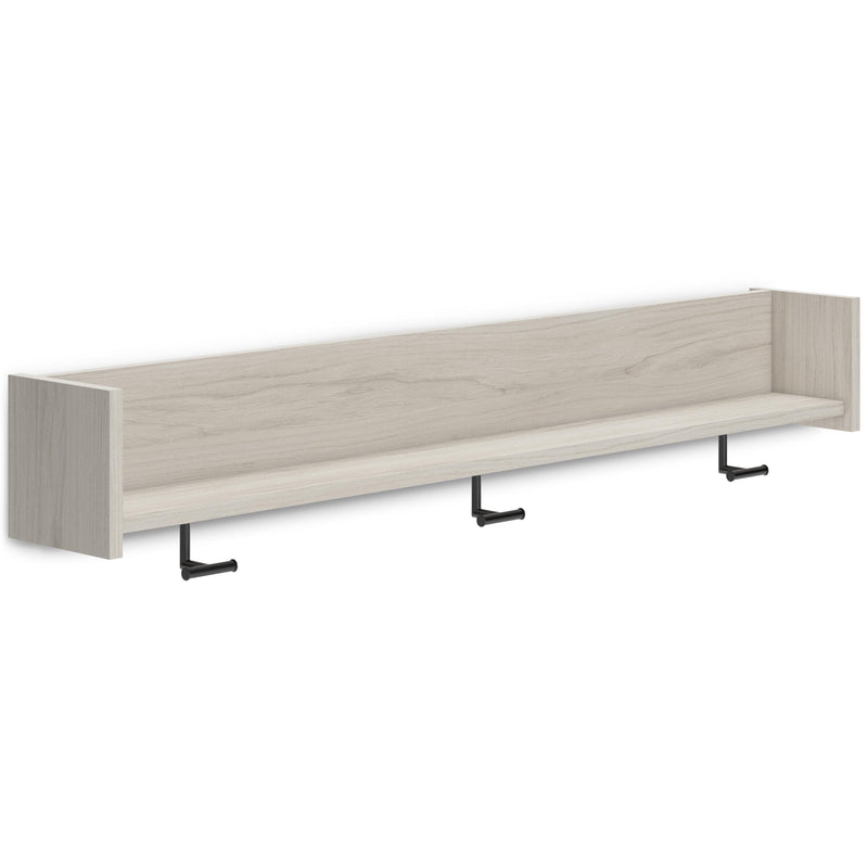  Signature Design by Ashley Socalle EA1864-151 Wall Mounted Coat Rack with Shelf IMAGE 1