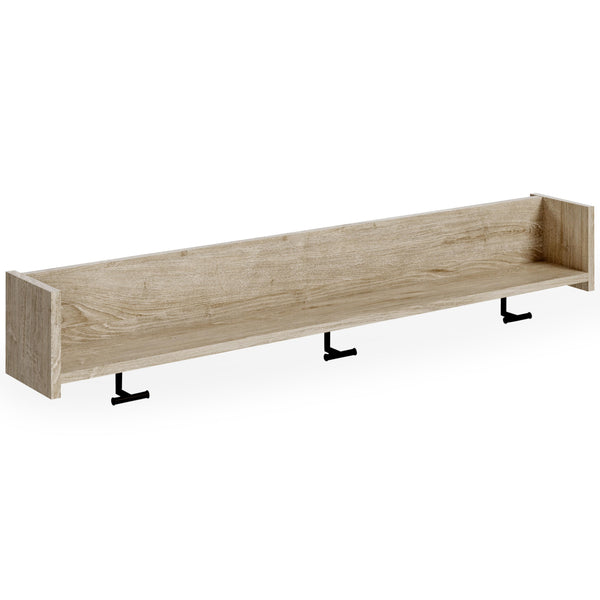  Signature Design by Ashley Oliah EA2270-151 Wall Mounted Coat Rack with Shelf IMAGE 1