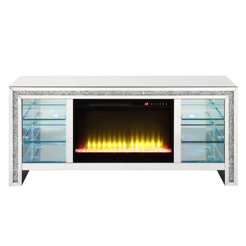 Acme Furniture Noralie LV00317 TV Stand with Fireplace IMAGE 5