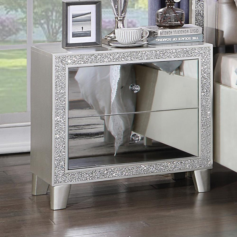 Acme Furniture Sliverfluff BD00243 Nightstand IMAGE 1