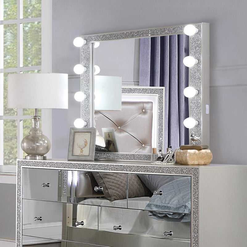 Acme Furniture Sliverfluff BD00245 Dresser Mirror IMAGE 1