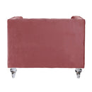 Acme Furniture HeiberoII LV00329 Chair - Pink IMAGE 4