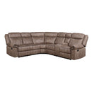 Acme Furniture Dollum LV00397 Sectional Sofa - Chocolate IMAGE 1