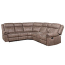 Acme Furniture Dollum LV00397 Sectional Sofa - Chocolate IMAGE 2