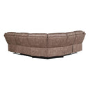 Acme Furniture Dollum LV00397 Sectional Sofa - Chocolate IMAGE 4