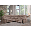 Acme Furniture Dollum LV00397 Sectional Sofa - Chocolate IMAGE 8