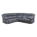 Acme Furniture Dollum LV00398 Sectional Sofa - Grey IMAGE 1
