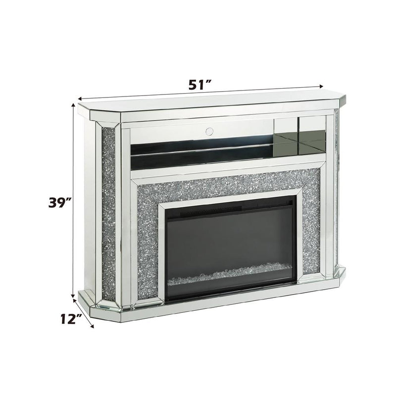 Acme Furniture Noralie AC00508 Fireplace with LED IMAGE 17