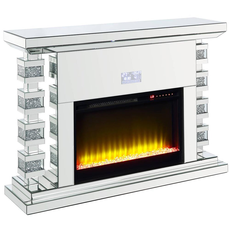 Acme Furniture Noralie AC00509 Fireplace IMAGE 2