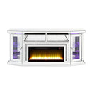 Acme Furniture Noralie AC00517 TV Stand with Fireplace & LED IMAGE 9